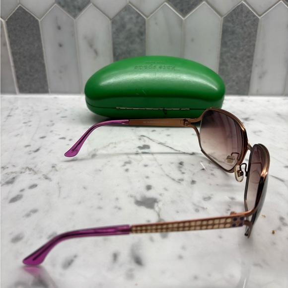 Kate Spade Alberta 2/S Brown Gradient Sunglasses with Green Case